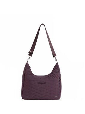 Lug Balsa CloudGo Hobo Crossbody Bag Plum